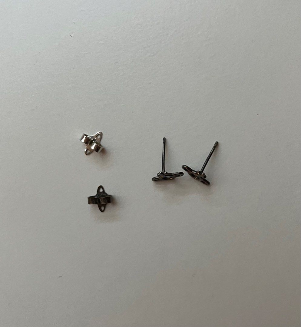 Vivienne westwood deals gunmetal earrings