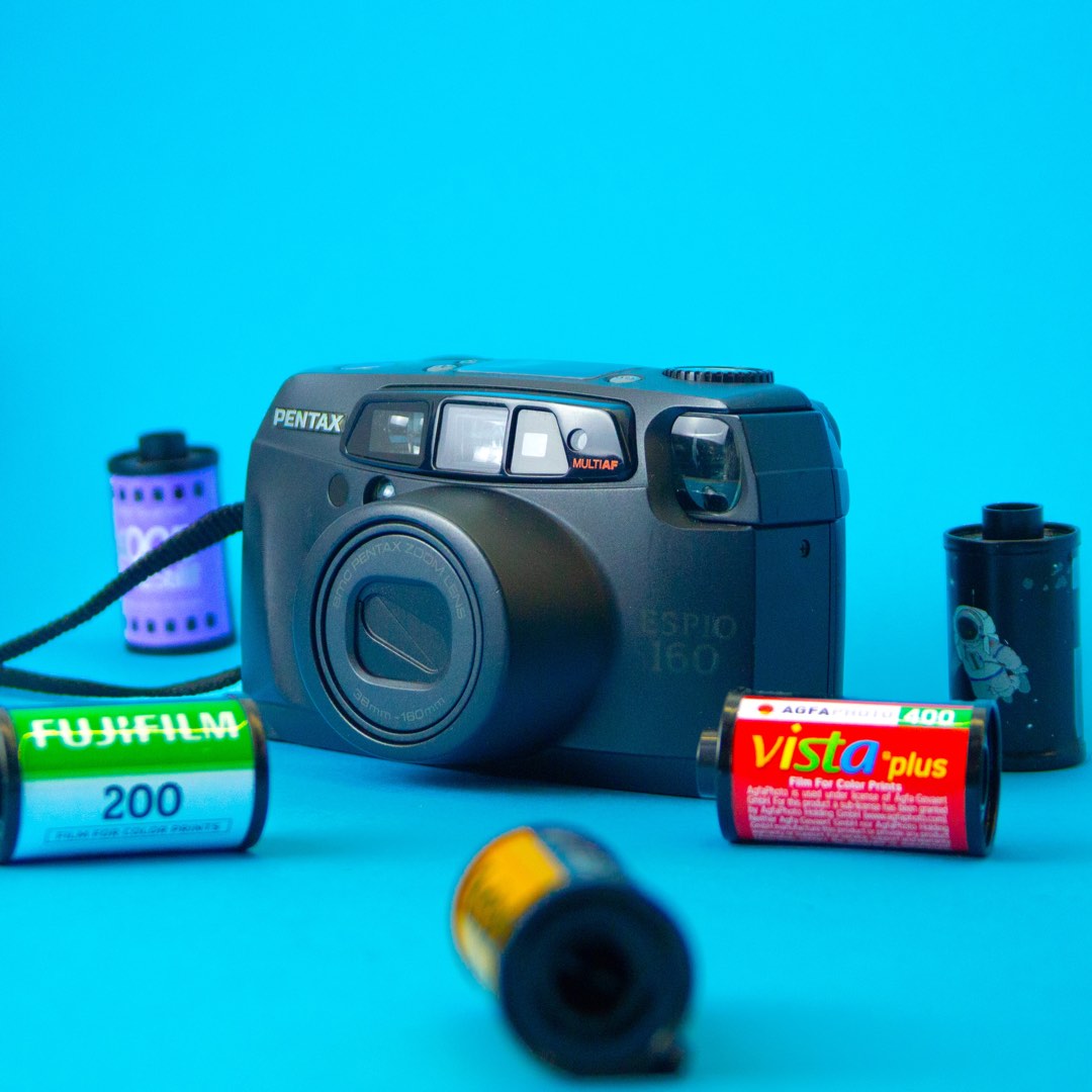 [VN MINT] Pentax espio 160 35mm film camera point and shoot 9261767