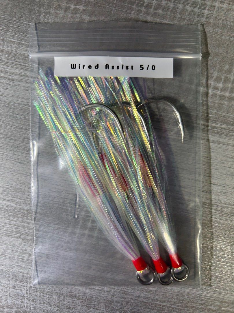 Wired assist hook - 5/0 Mack/ toothy predators killer, Sports Equipment ...