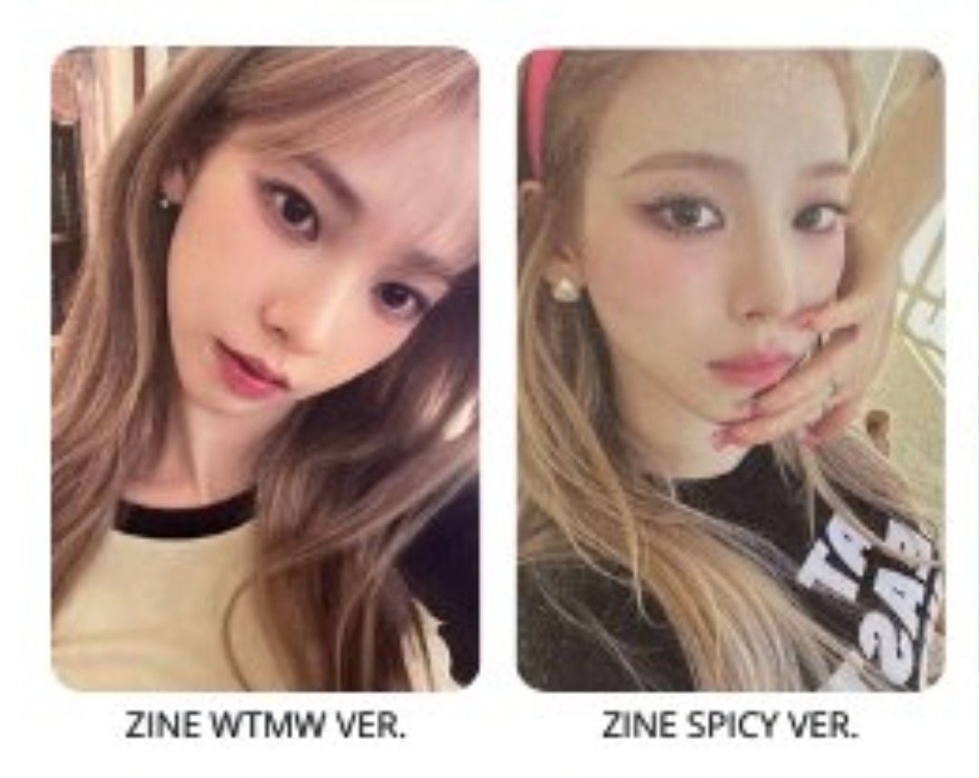 Karina Aespa Spicy My World Photocard [wtt/lfb/lf] Aespa