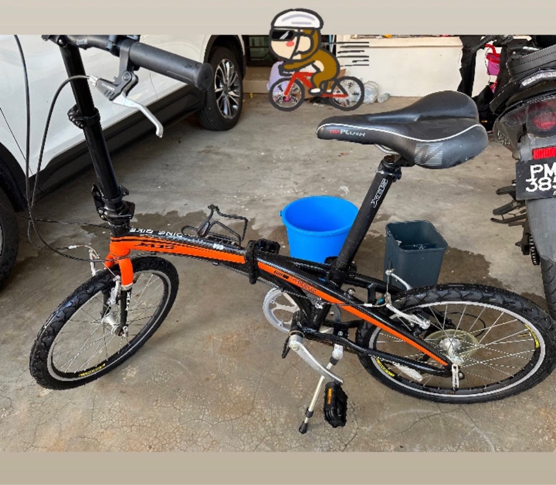 Xds folding bike, Sports Equipment, Bicycles & Parts, Bicycles on Carousell