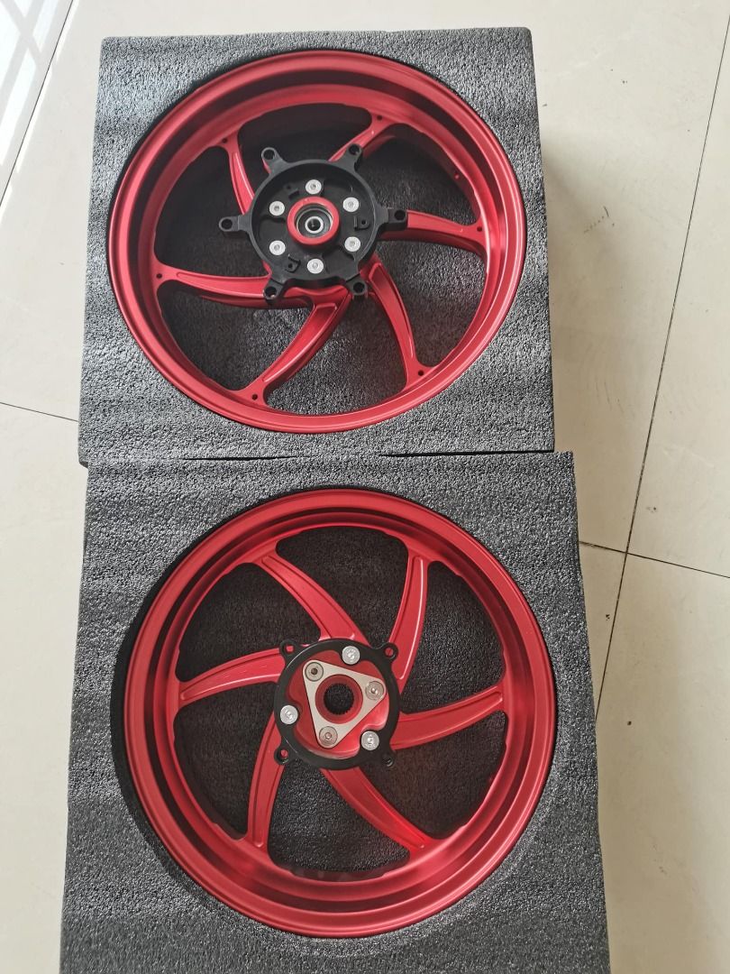 Yamaha Xmax rim set, Motorcycles, Motorcycle Accessories on Carousell
