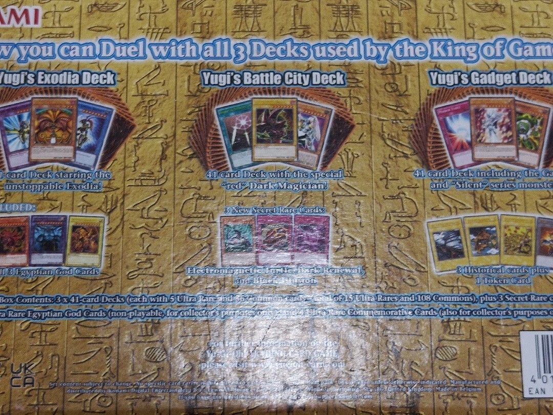 Yu Gi Oh Yugi 3 set deck, Hobbies & Toys, Toys & Games on Carousell