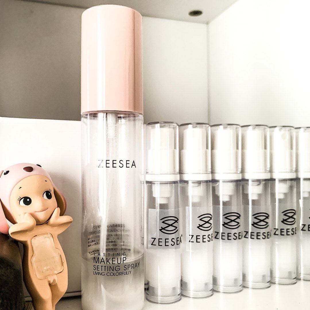 Zeesea Pink Cap Setting Spray Decant 10ML (Category: Makeup) located in Cavite. Submitted by shopthenrock (Listing ID 1246525748, Image 2). Description: .