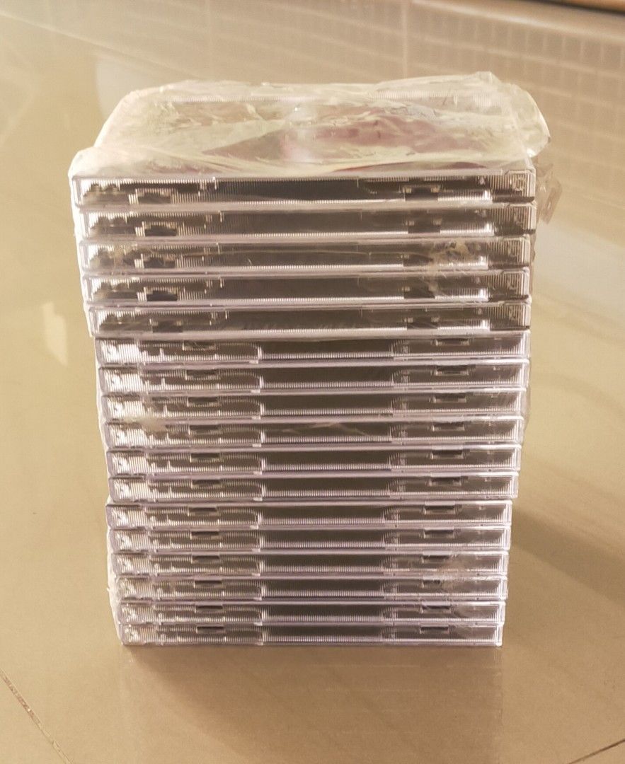 17 Single Blank CD Cases Hobbies Toys Music Media CDs DVDs On 17 single blank cd cases hobbies toys music media cds dvds on
