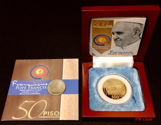 2015 50 & 500 Piso Pope Francis PAPAL VISIT / Philippines