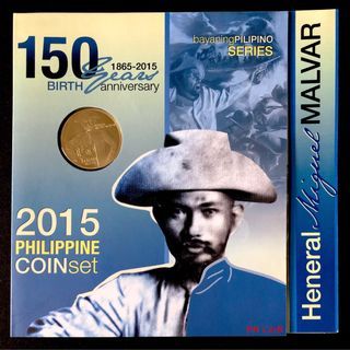 2015 Heneral Miguel Malvar - Philippine Coin Set