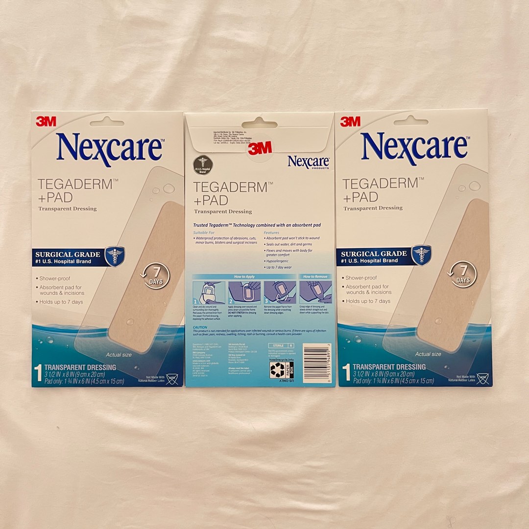 3M Nexcare Tegaderm Pad for CS (Caesarean section) on Carousell