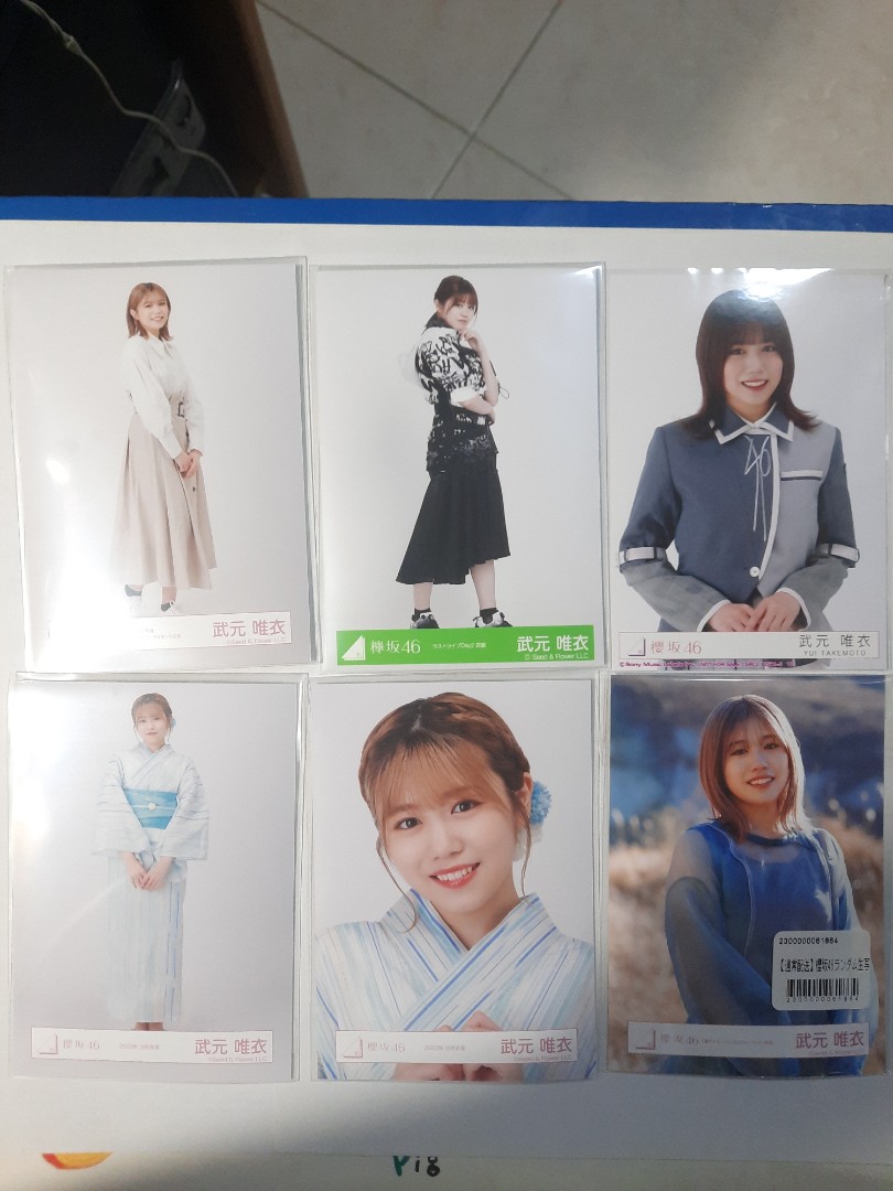 櫻坂46 欅坂46 武元唯衣生寫真, 興趣及遊戲, 收藏品及紀念品, 日本明星