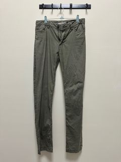 男生二手（卡其綠）長褲