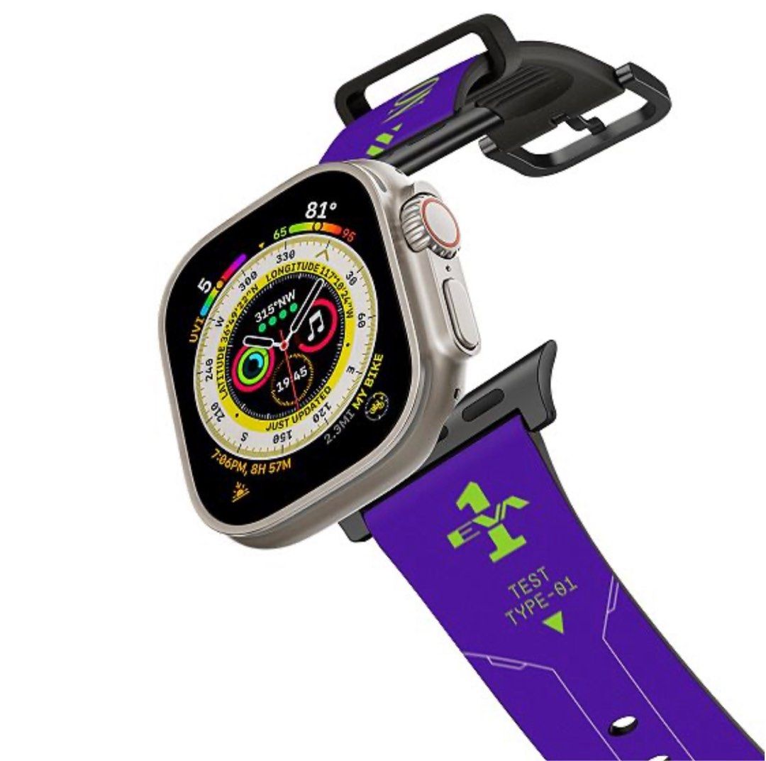 エヴァ × Casetify Apple Watch Band - ラバーベルト