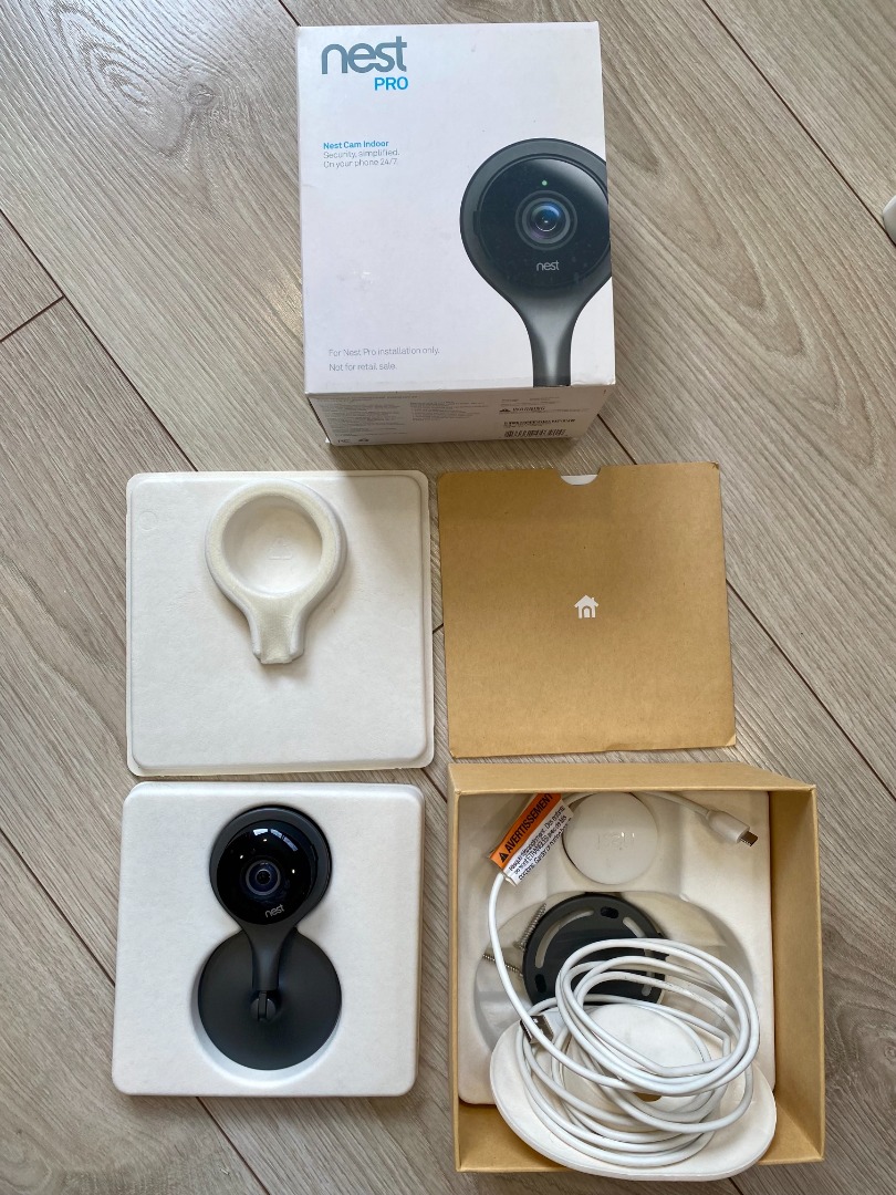 谷歌Nest 監視器1代Google Nest Cam Indoor 1st gen, 電視及其他電器