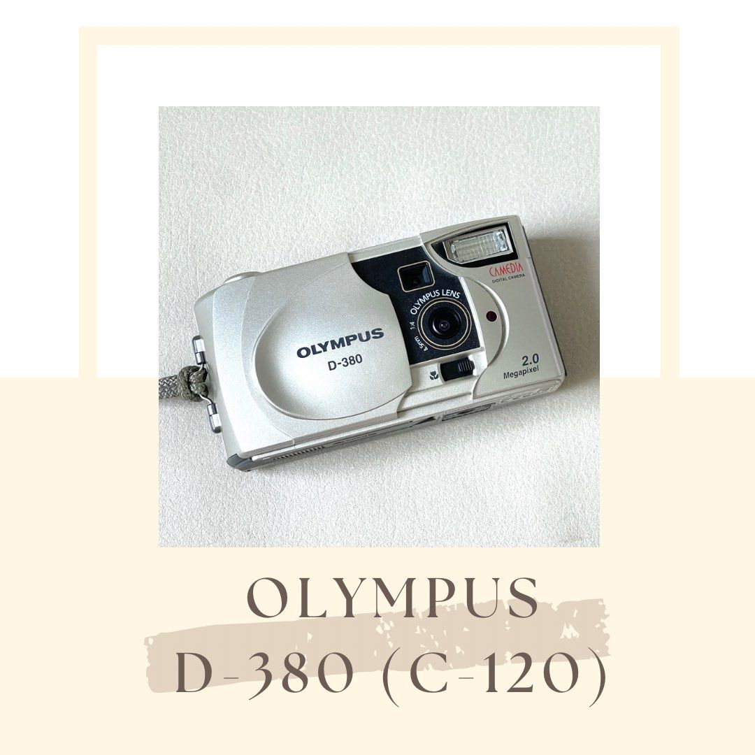 【懷舊機身．日系發色】 Olympus D380 / C120 CCD 相機, 興趣及遊戲, 旅行, 旅遊 旅行必需品及用品