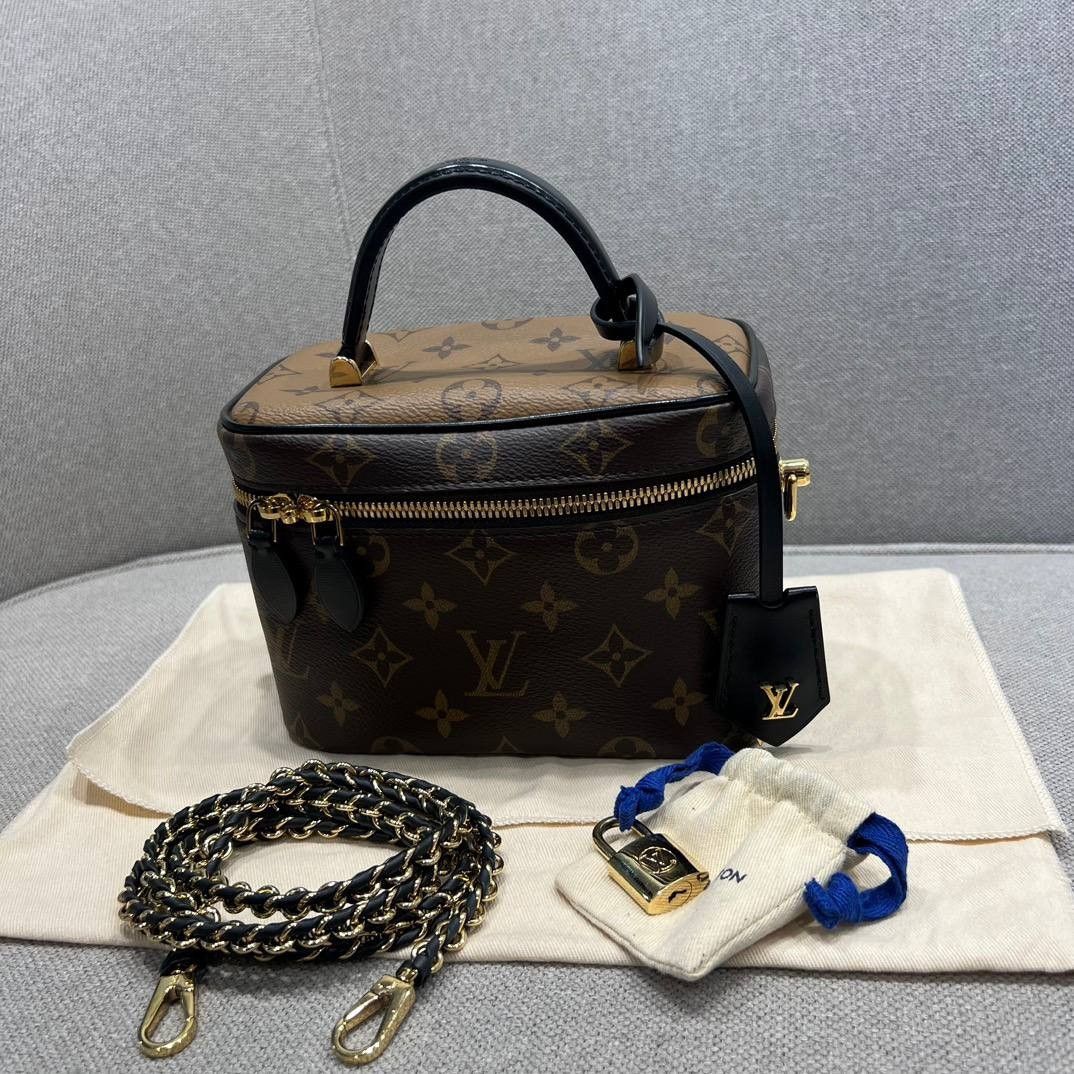 LV Louis Vuitton Vanity PM, Luxury, Bags & Wallets on Carousell