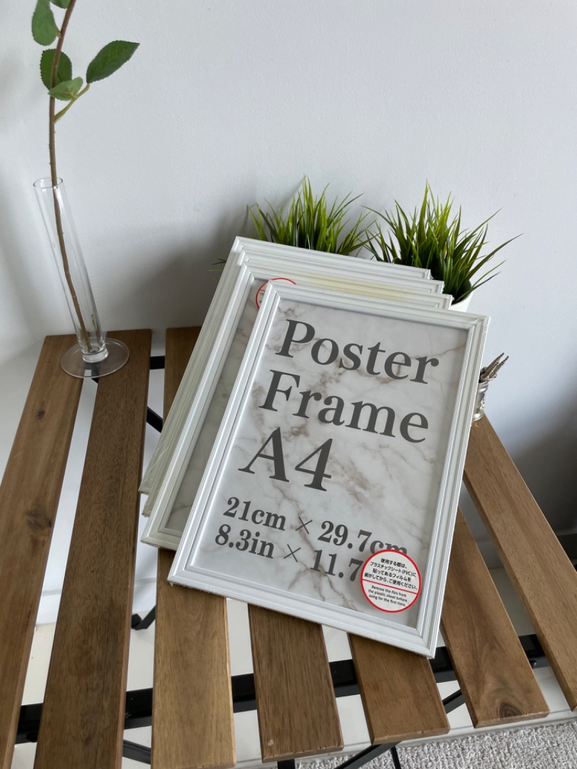 A4 frames, Furniture & Home Living, Home Decor, Frames & Pictures on