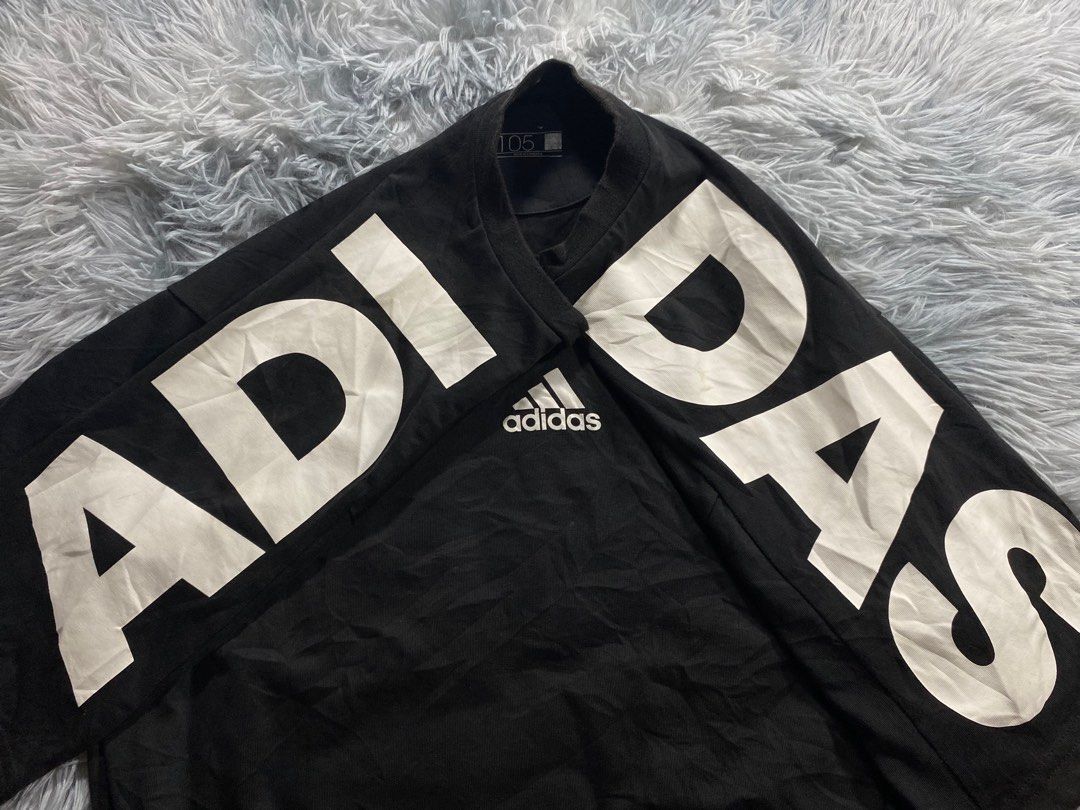Adidas Script Shirt on Carousell
