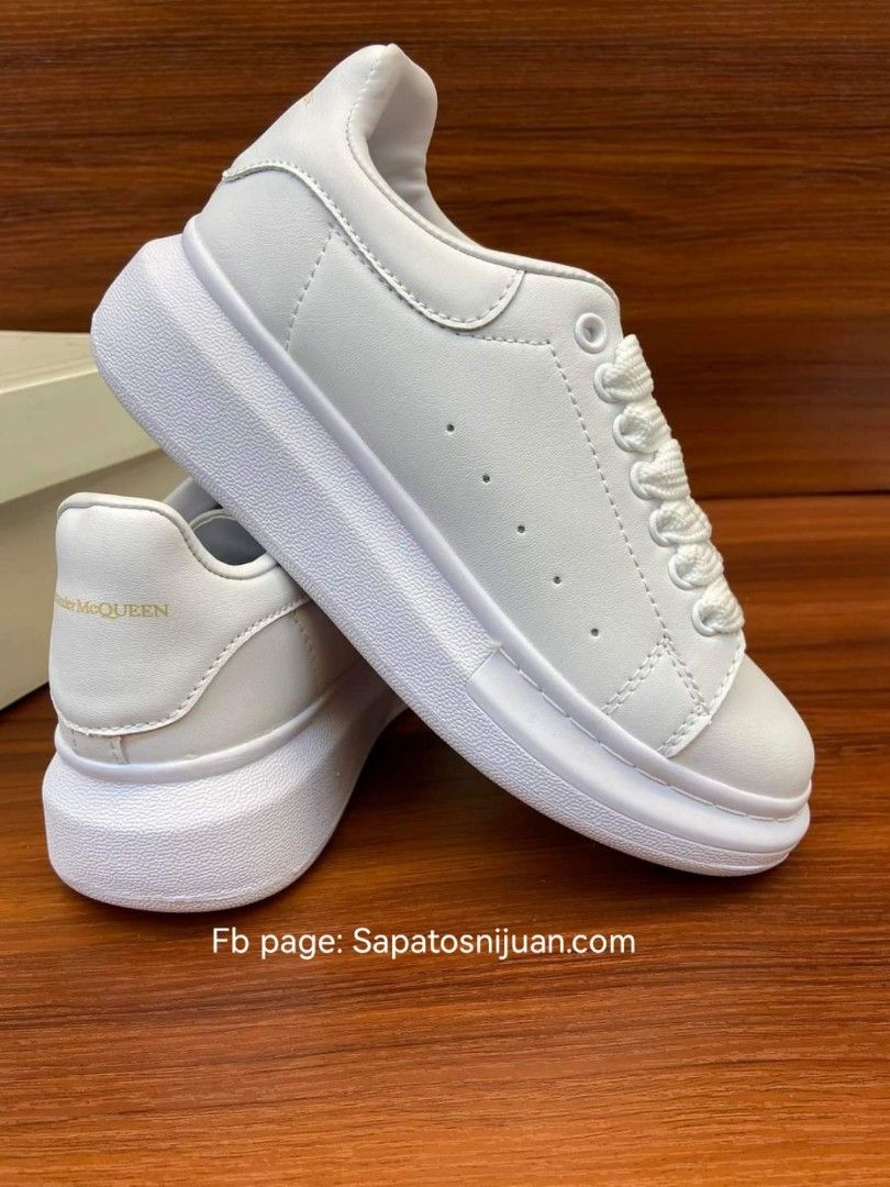 alexander mcqueen white and grey