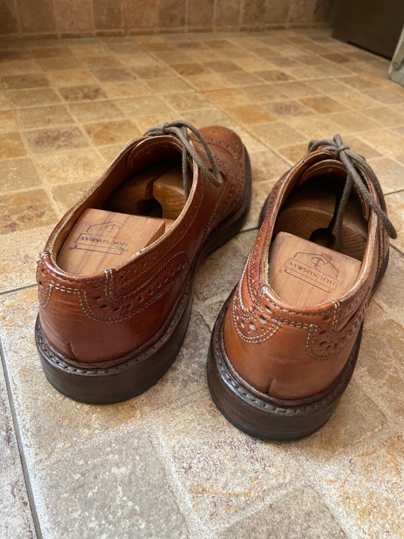 Allen edmonds wingtip store shoes