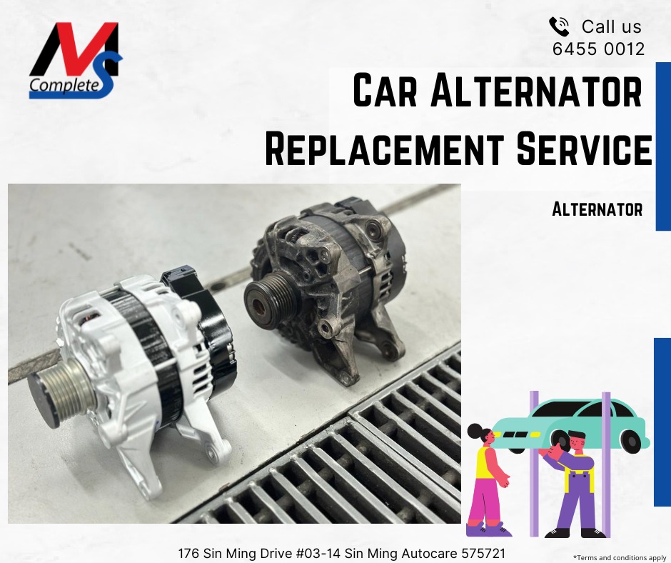 Alternator & Starter Replacement service, Car Accessories, Car & Services on Carousell