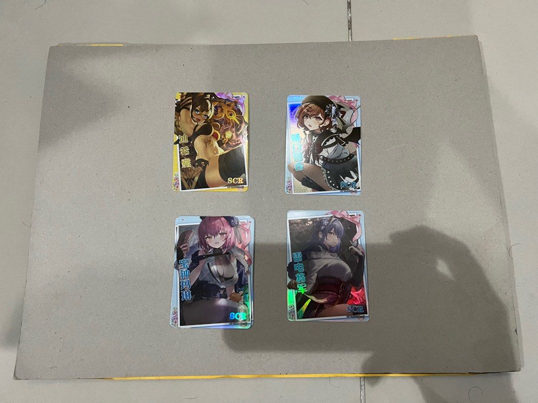 Anime Waifu SCR Cards, Hobbies & Toys, Collectibles & Memorabilia, Fan ...