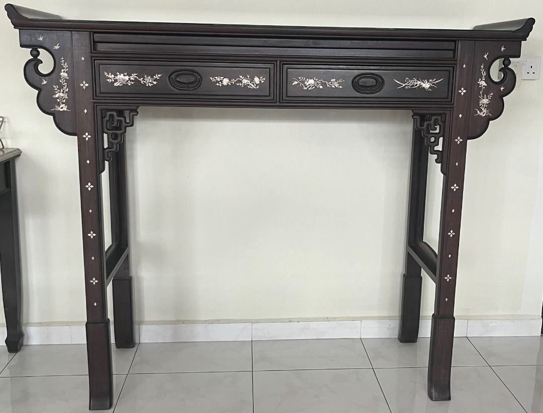 Antique Console-Altar Table, Furniture & Home Living, Furniture, Tables ...