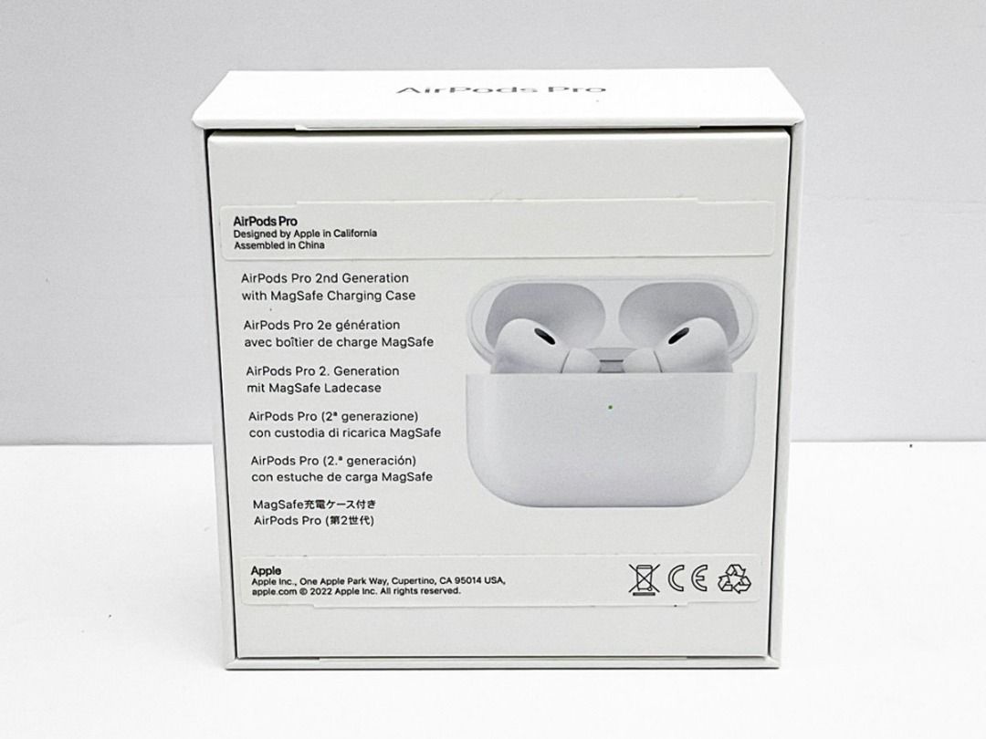 保障できる pro MQD83J/A AirPods Pro WHITE)- 第2世代 APPLE Pods 