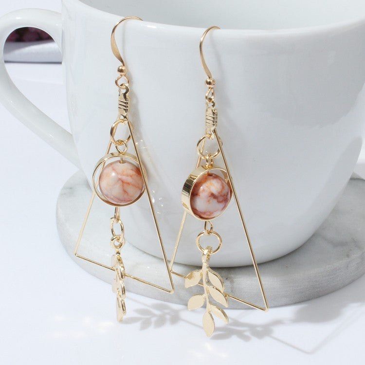 Gold coloured hotsell drop earrings