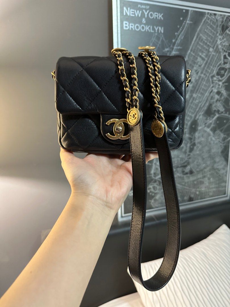 CHANEL, Bags, Authentic Chanel In The Loop Mini Flap Bag Sp220