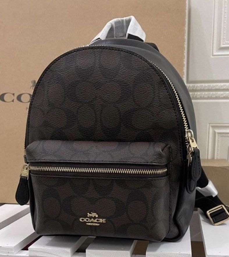 Coach mini deals charlie backpack black