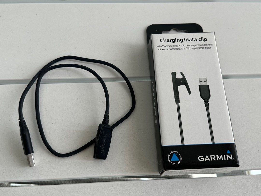 Authentic Garmin Charging Cable, Mobile Phones & Gadgets, Wearables