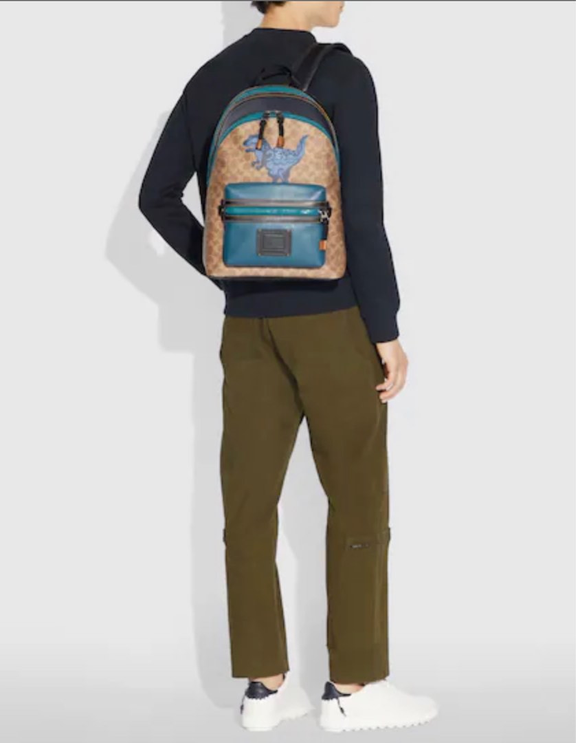 Authentic Limited edition Coach Academy Backpack by Zhu Jingyi Men s Fashion Bags Backpacks on Carousell