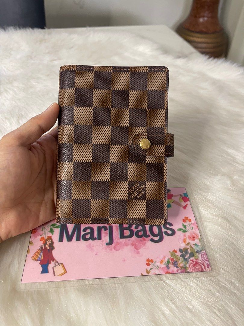Authentic Louis Vuitton agenda damier, Luxury, Bags & Wallets on Carousell
