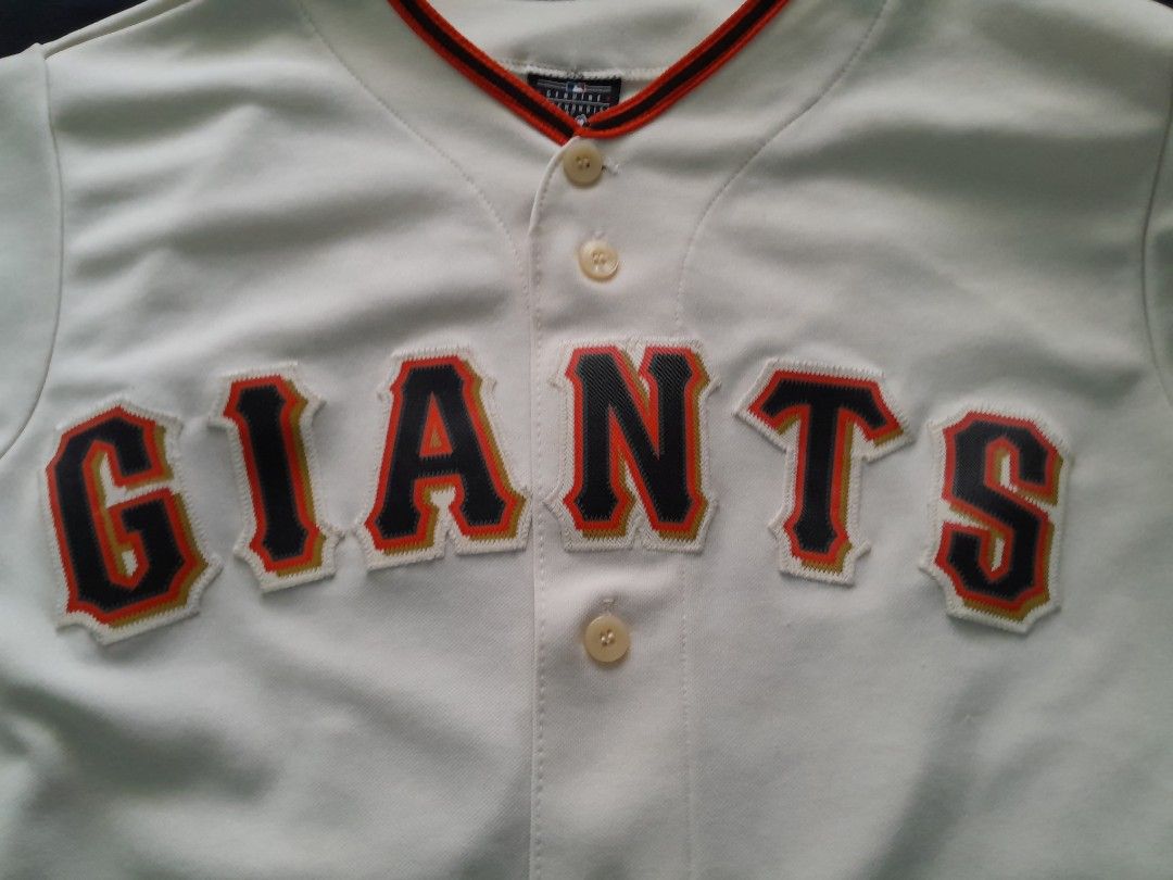 San Francisco Giants Shirt Adult Size Large Brian Wilson MLB Baseball  Majestic