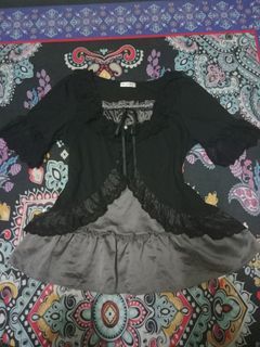 axes femme lolita fairycore coquette lace top