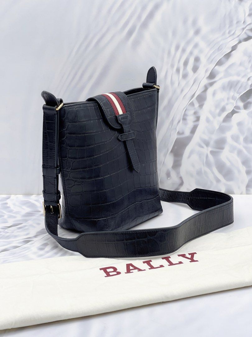 Bally Tuston Leather Crossbody Bag in Brown for Men | Lyst