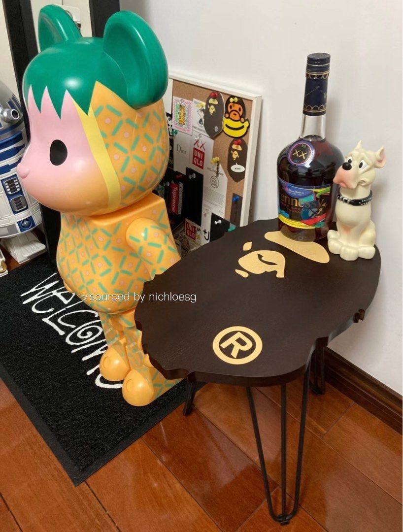 BAPE APE HEAD SIDE TABLE, Furniture & Home Living, Furniture