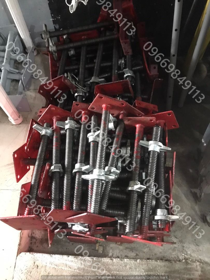 Base jack 32mm x 400mm Solid Threaded Rod Heavy Duty Brand New ...