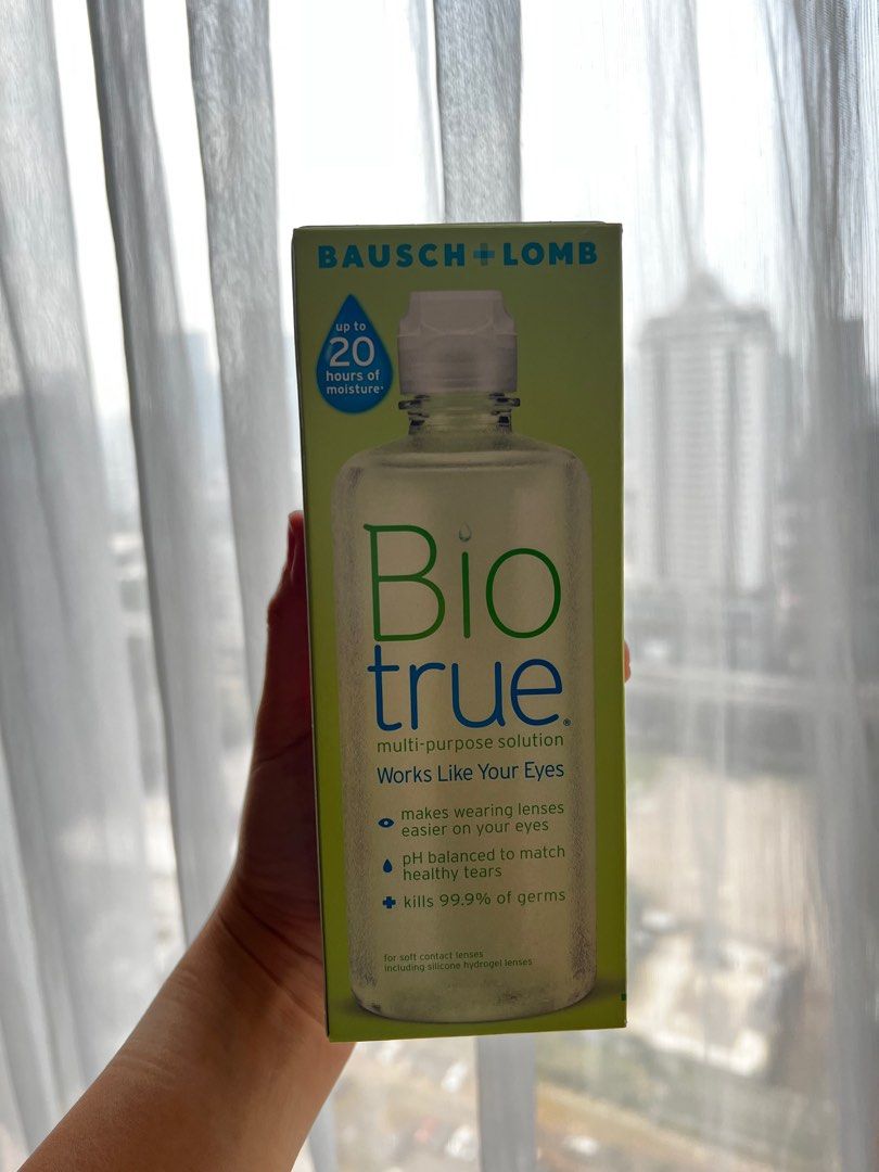 Bausch + Lomb Bio True Contact Lens Solution, Beauty & Personal Care