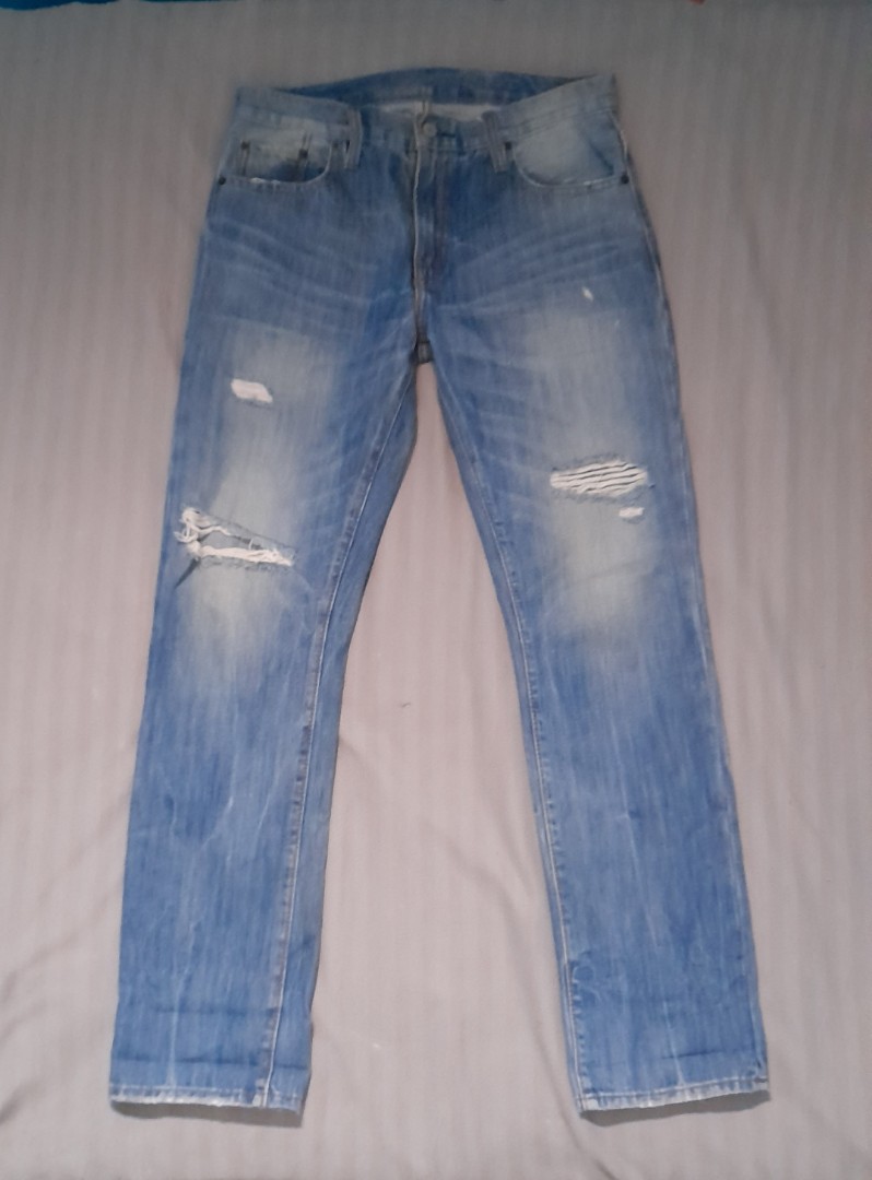 Bespoke Project Ripped jeans on Carousell