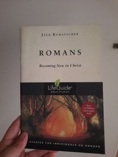 Bible Study Guide Romans by Jack Kuhatscher