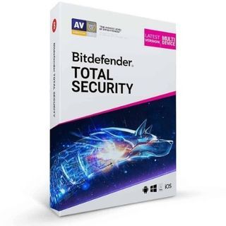 Bitdefender Total Security with VPN For 1 Device, 3 Years
