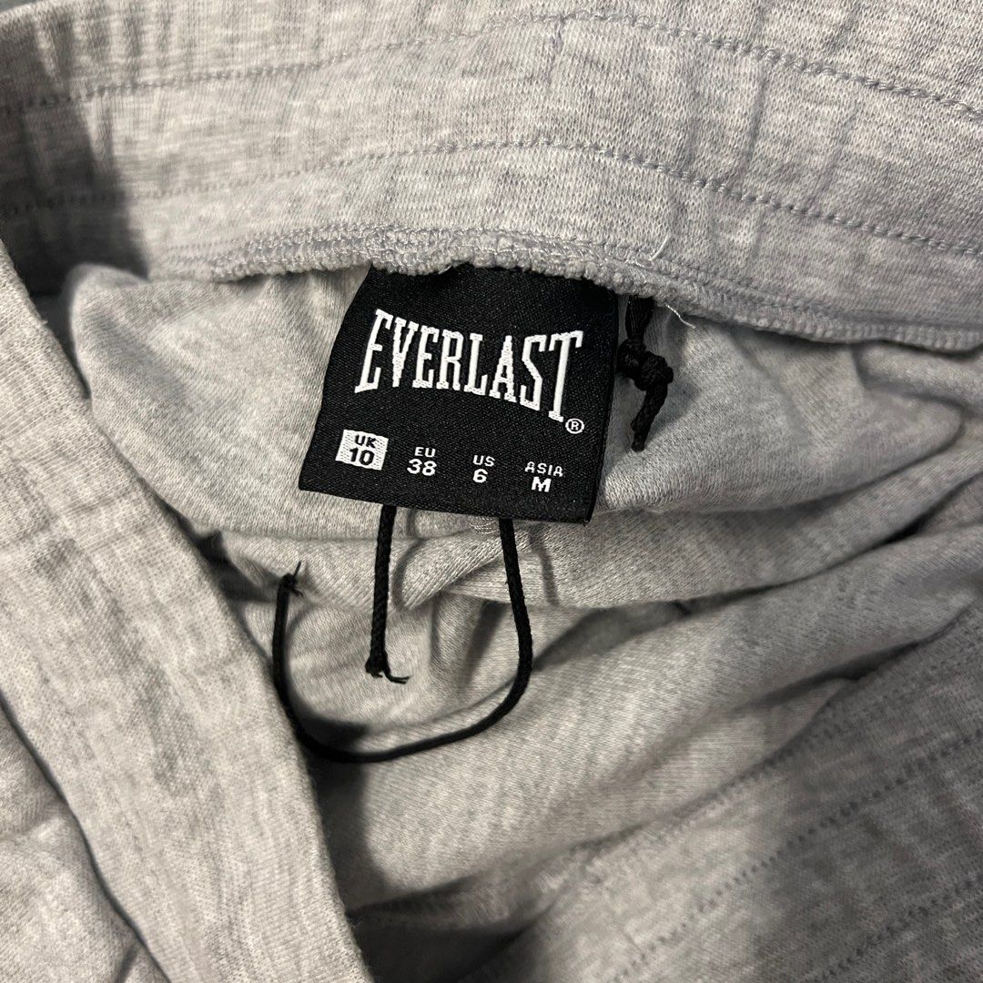 BN Instock) Grey Everlast Classic Joggers Sweatpants Sweats Lounge