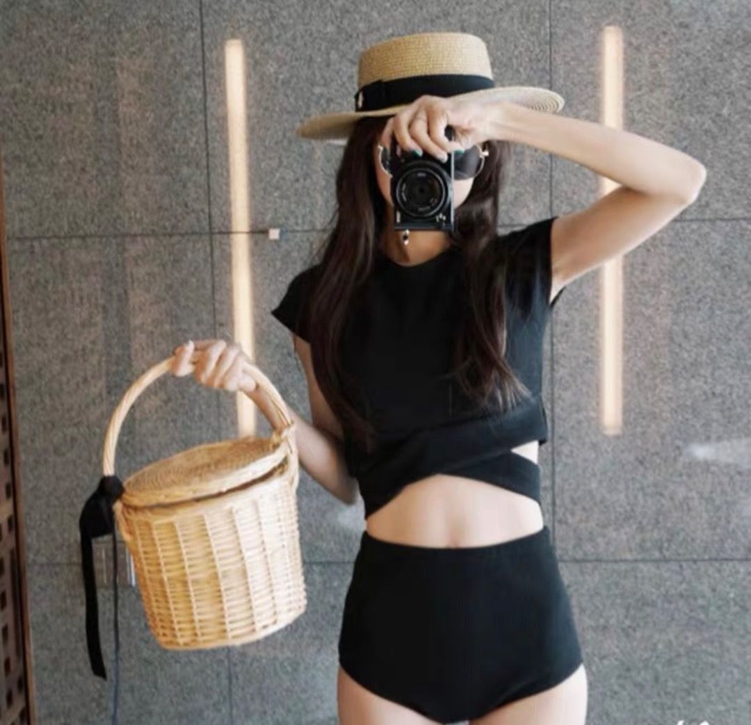 Cut out two piece swimsuit sales