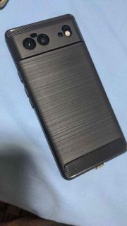 Bnew Google Pixel 6 matte black, clear, carbon rugged tpu case