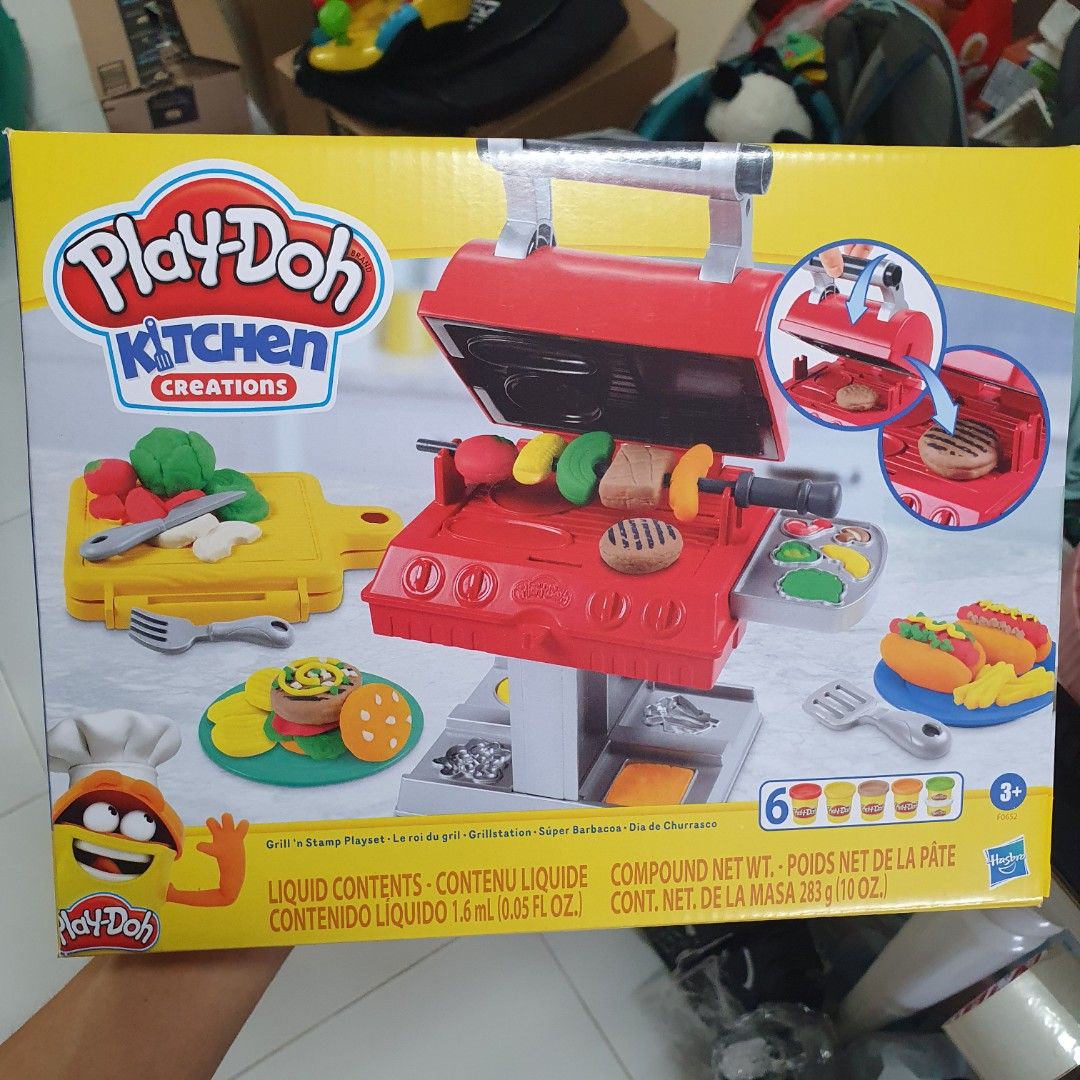 Play doh bbq set on sale