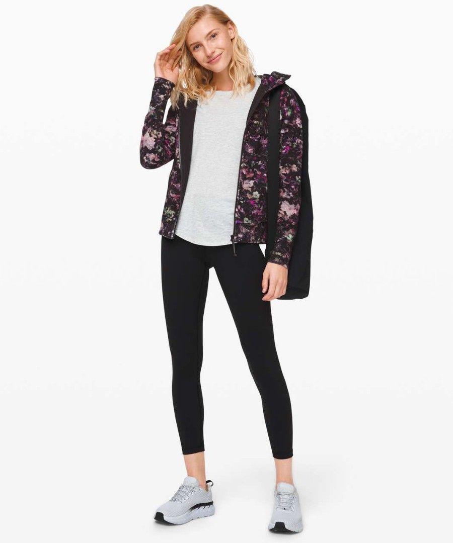 Lululemon floral scuba hoodie clearance