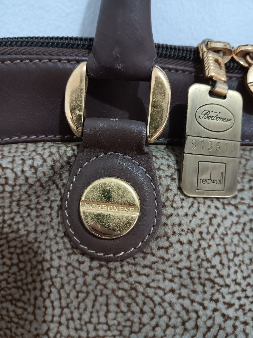 Borbonese hand bag (Category: Shoulder Bags) located in Pasig City. Submitted by theprelovedcartel (Listing ID 1247227423, Image 3). Description: Original Borbonese bag Made in Italy With signs of usage Manage your expectations Dimension: Length 12 inches Width 3.25 inches Height 9.5 inches Payment via GCash and Paymaya only No Meet-up, Cash on Delivery and Cash on Pick up No return, exchange and refund Same day delivery within Metro Manila via G