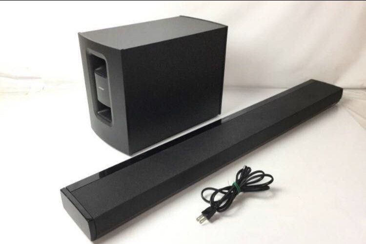 Bose soundbar met subwoofer top