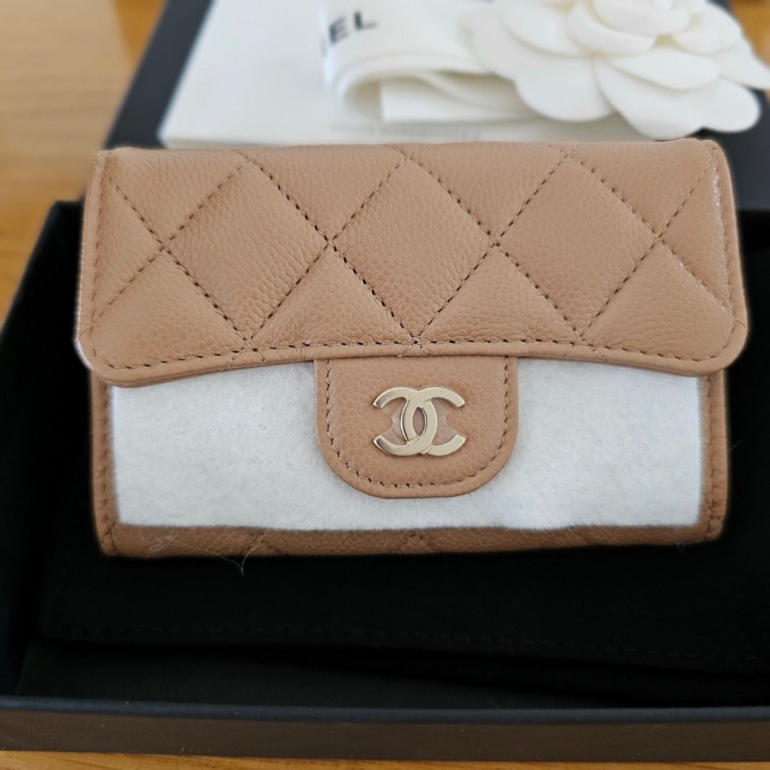 Chanel classic card holder, Luxury, Bags & Wallets on Carousell