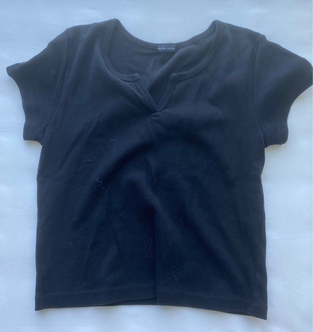 Brandy Melville Black Ashlyn Top